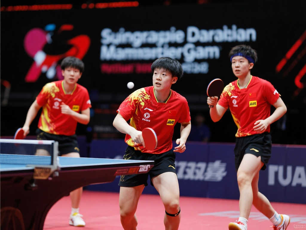 新加坡大满贯：王楚钦强势逆袭，蒯曼击败卫冕冠军