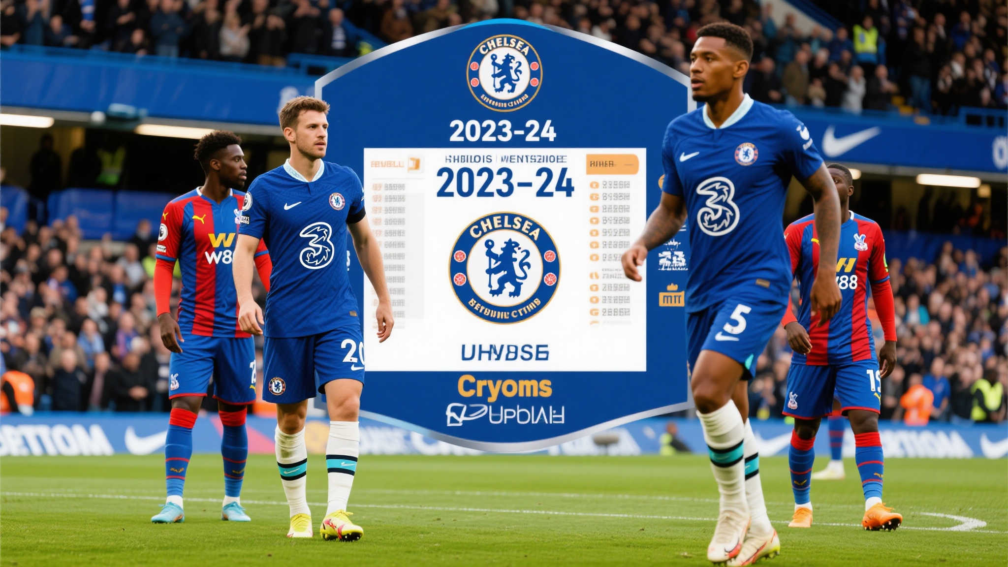 切尔西新赛季首战:8月17日迎战水晶宫,11月2日持续精彩 随着新赛季的钟声敲响,英超豪门切尔西俱乐部已公布完